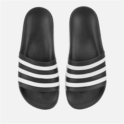 adidas men's black sandals